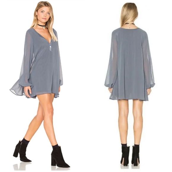 Show Me Your MuMu Jamie Tunic Mini Dress - Size: Small - Picture 1 of 7